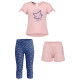 Bodytalk Βρεφικό σετ Girls Loose Top & Shorts & 3/4 Leggings